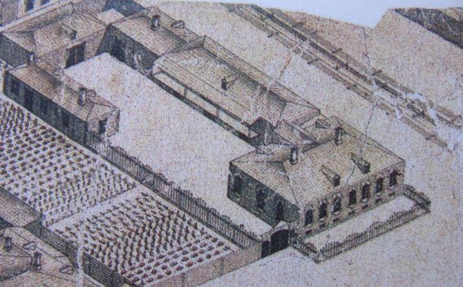 Аксонометрический план санкт петербурга 1765 1773