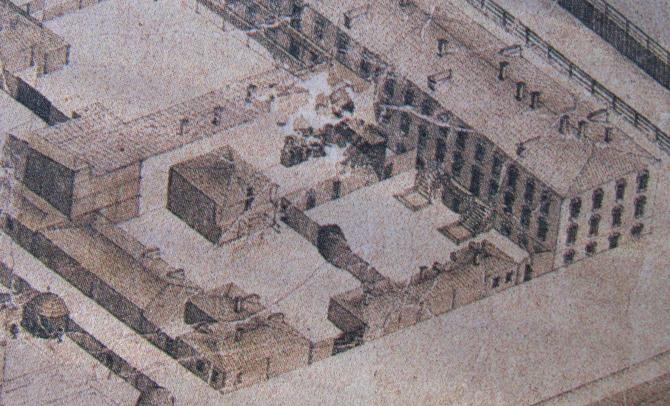 Аксонометрический план санкт петербурга 1765 1773
