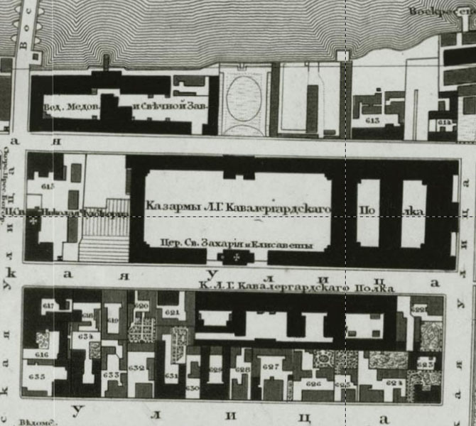 План шуберта санкт петербург 1828