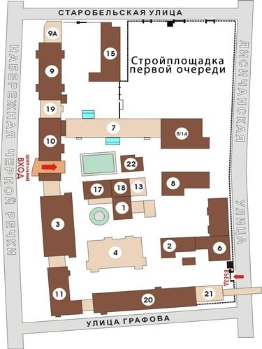 План покровской больницы в спб
