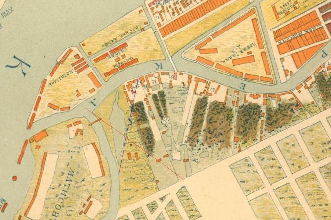 План санкт петербурга 1738 года зихгейма