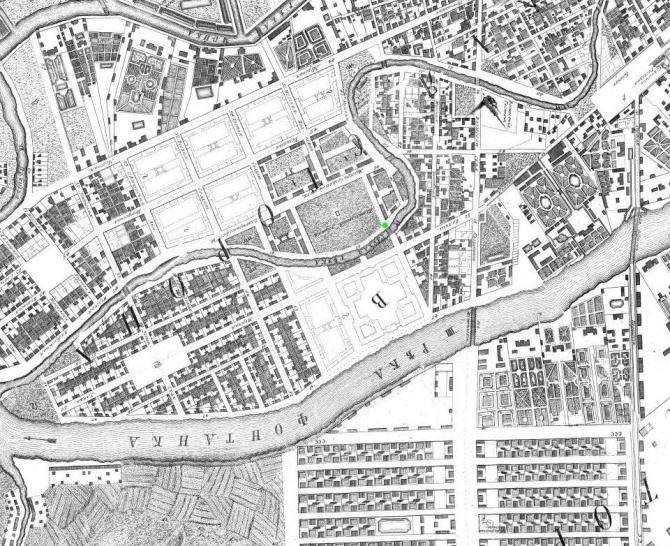 План санкт петербурга 1753