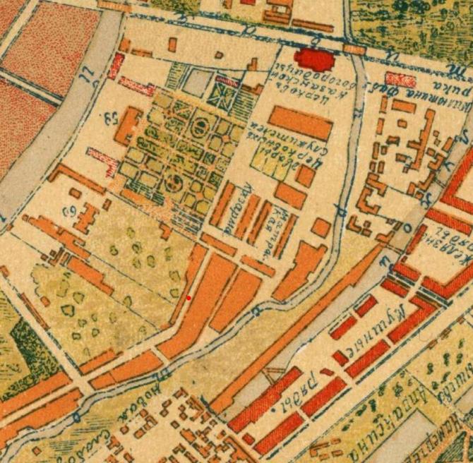План санкт петербурга 1738 года зихгейма