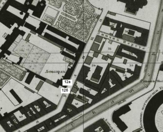 План шуберта санкт петербург 1828