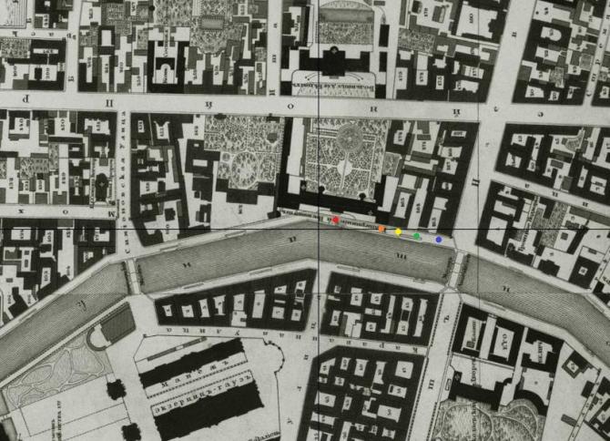 План шуберта санкт петербург 1828