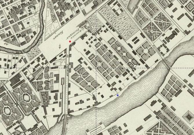 План санкт петербурга 1753