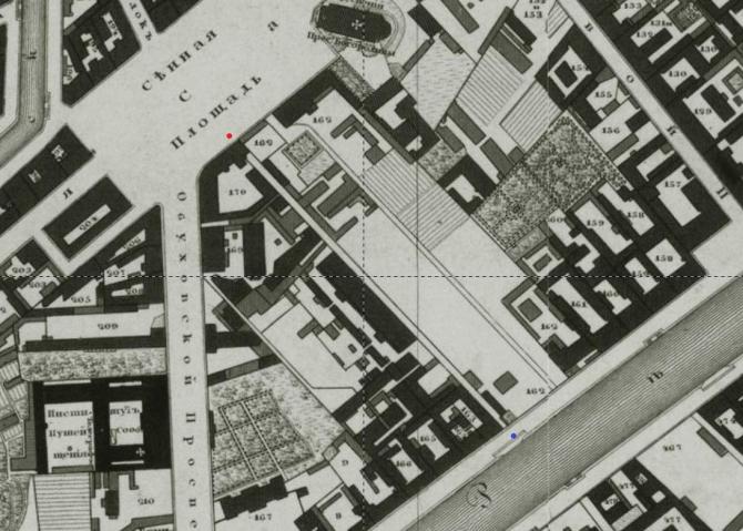 План шуберта санкт петербург 1828